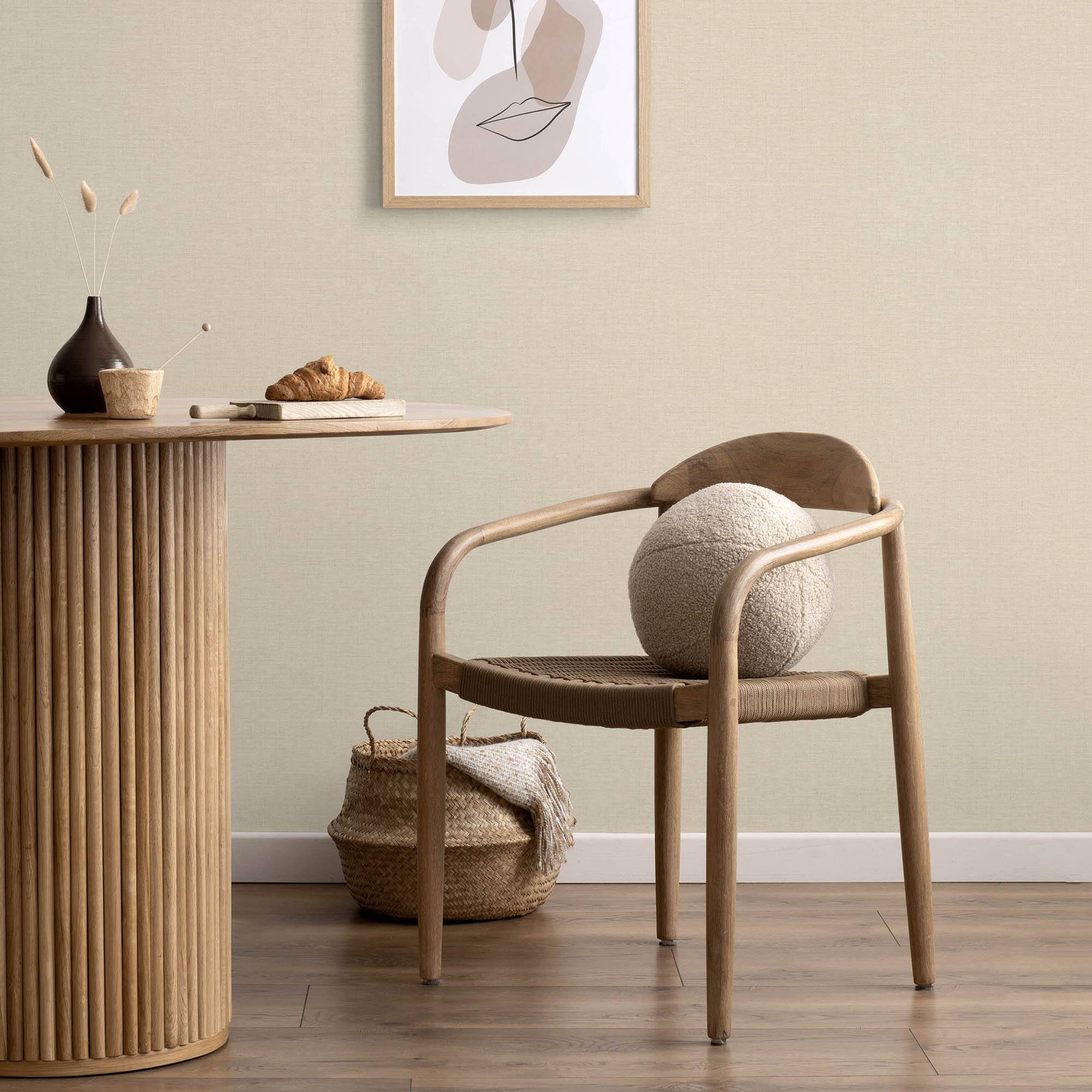 Designs Direct Echo Jute Texture Wallpaper